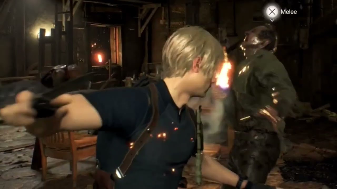 Resident Evil 4 Remake New Gameplay Scene by Game Informer