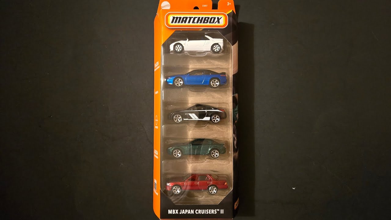 Opening Matchbox 2025 MBX Japan Cruisers II Five Pack