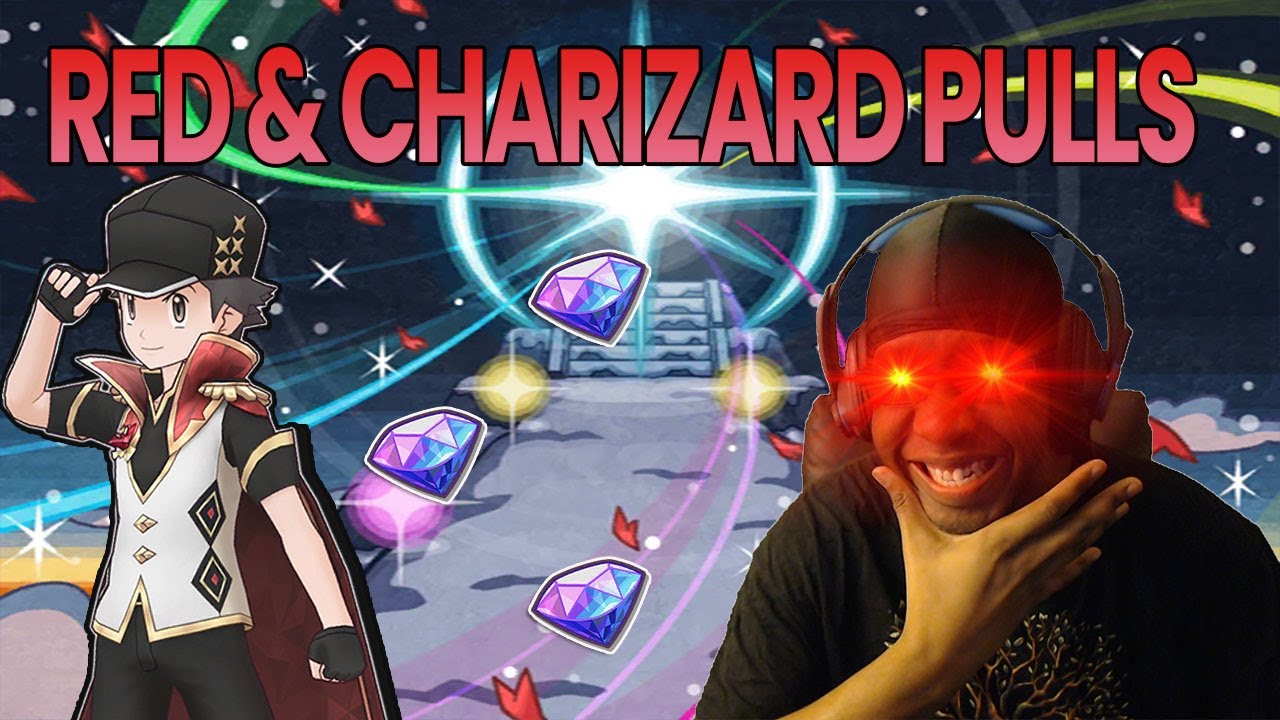 Anniversary Red & Charizard Pull Session ¦ Pokémon Masters EX Pulls