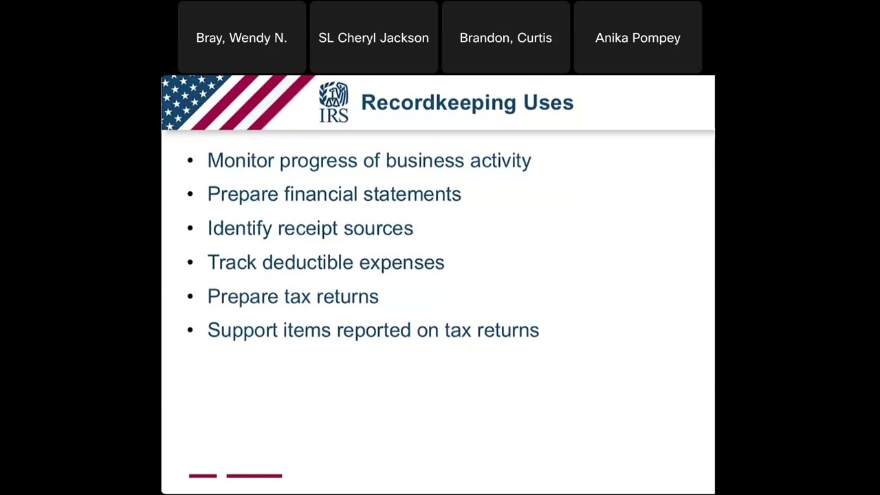 Business Recordkeeping