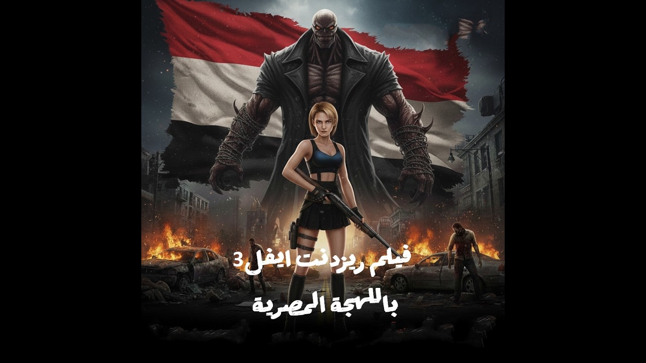 فيلم ريزدنت ايفل 3 باللهجة المصرية - Resident Evil 3 Egyptian slang