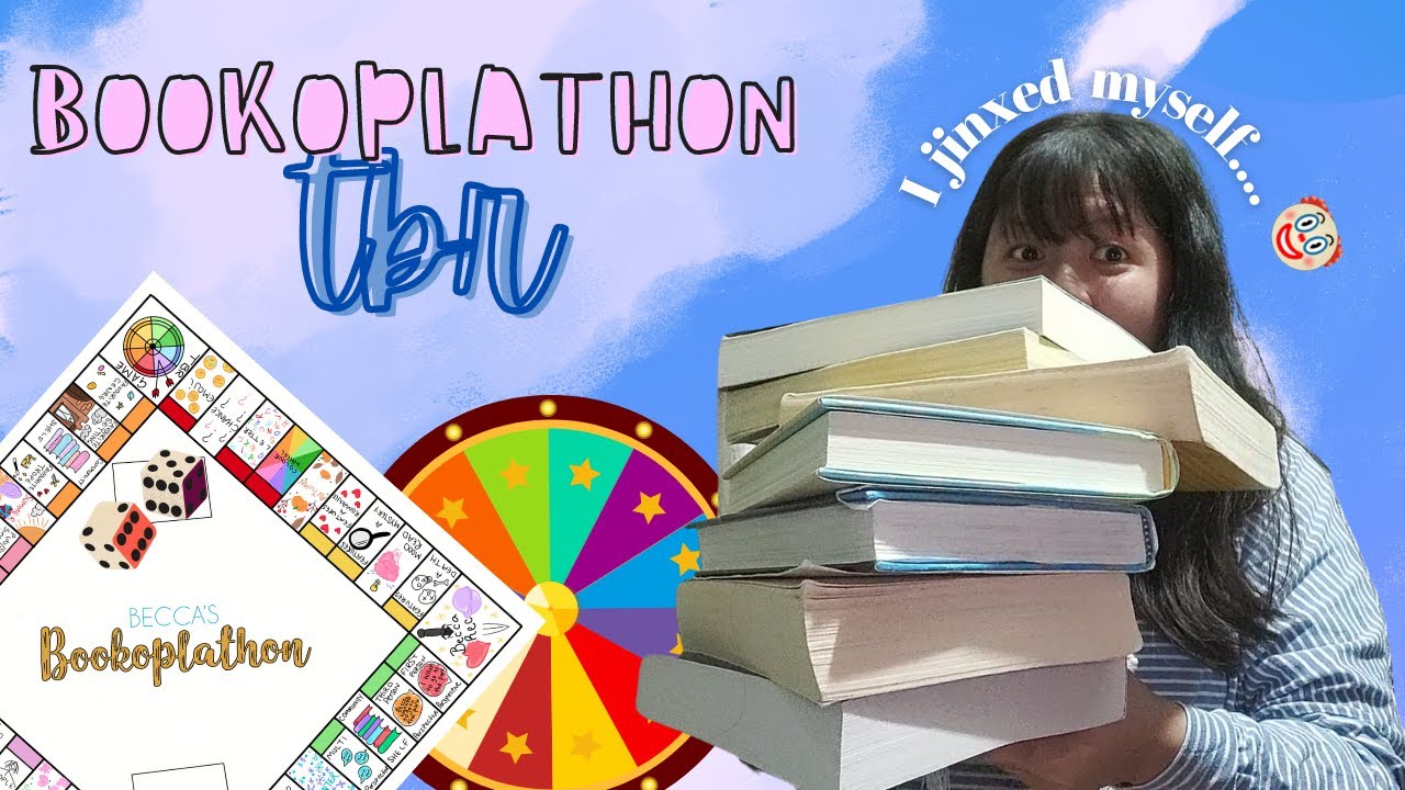 september tbr: #bookoplathon edition! 🎲| playing Becca's Bookopoly [CC]