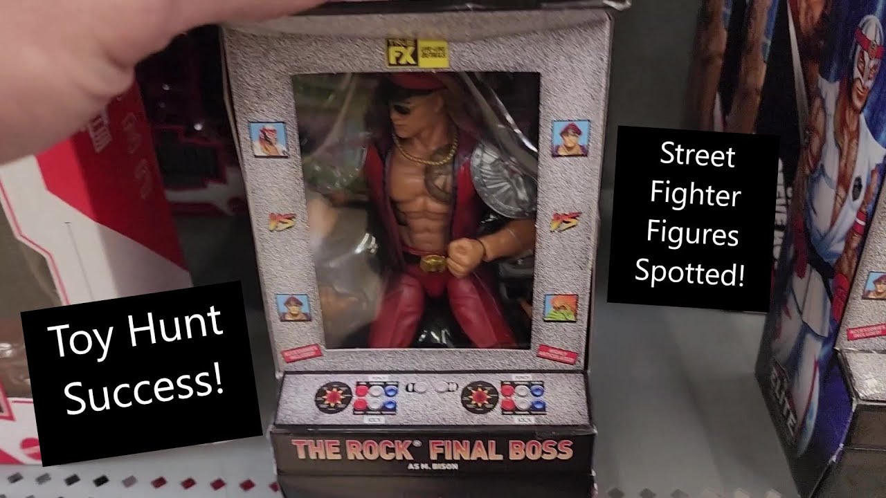Toy Hunt Success Street Fighter Figures Spotted