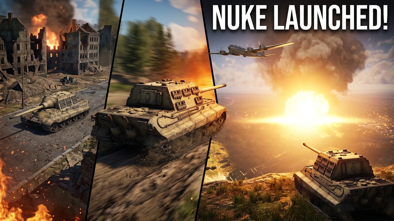 Nuclear Strike War Thunder Cinematic #warthunder