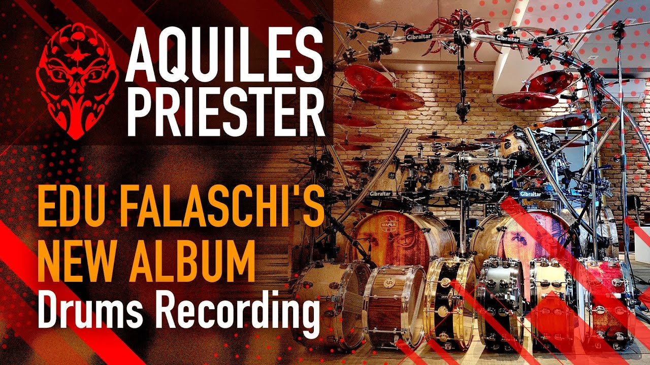 TVMaldita Presents: The drums recordings of Edu Falaschi's first solo album - Feat. Aquiles Priester