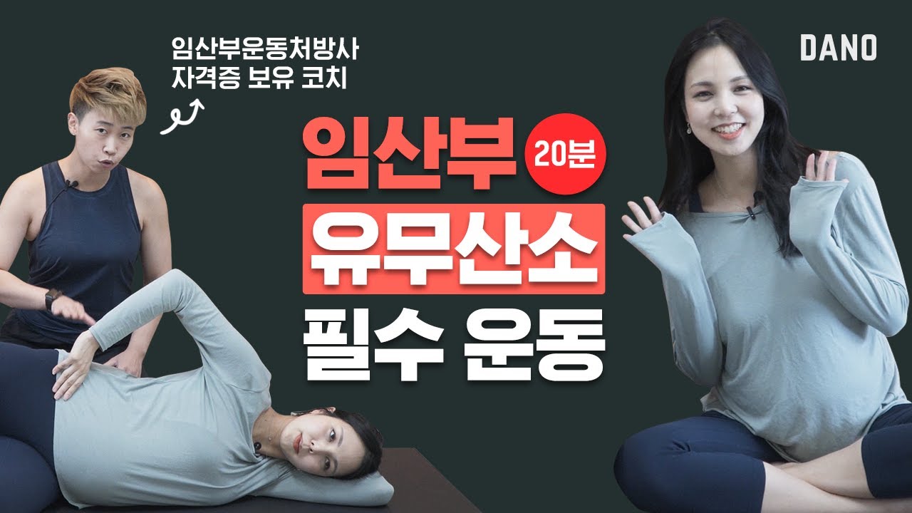 임산부를 위한 유무산소 운동🤰 feat. 임산부운동처방사(PEC) 맞춤 코칭✨ [Eng/ 체중 관리/순산, 산후 회복/고도비만/운동초보/다이어트]ㅣ다노티비