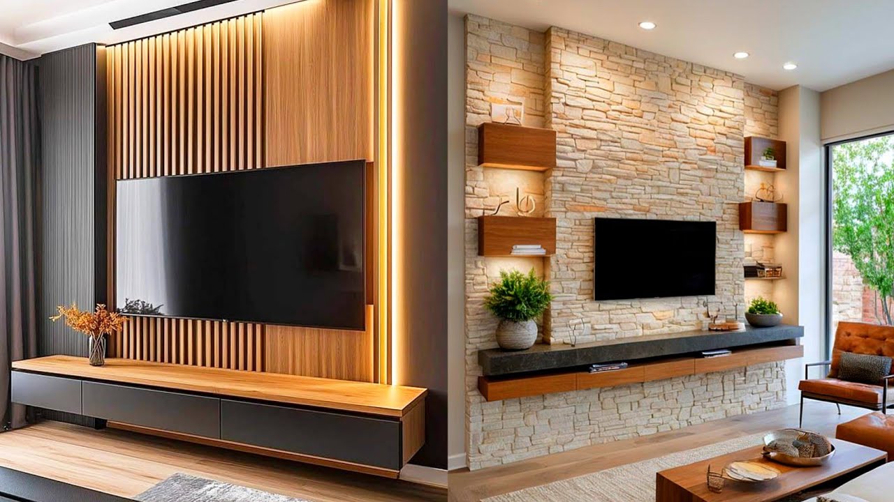 Stylish & Smart TV Wall Units For Every Home | Home Interior TV Wall Design You Can’t Miss In 2025