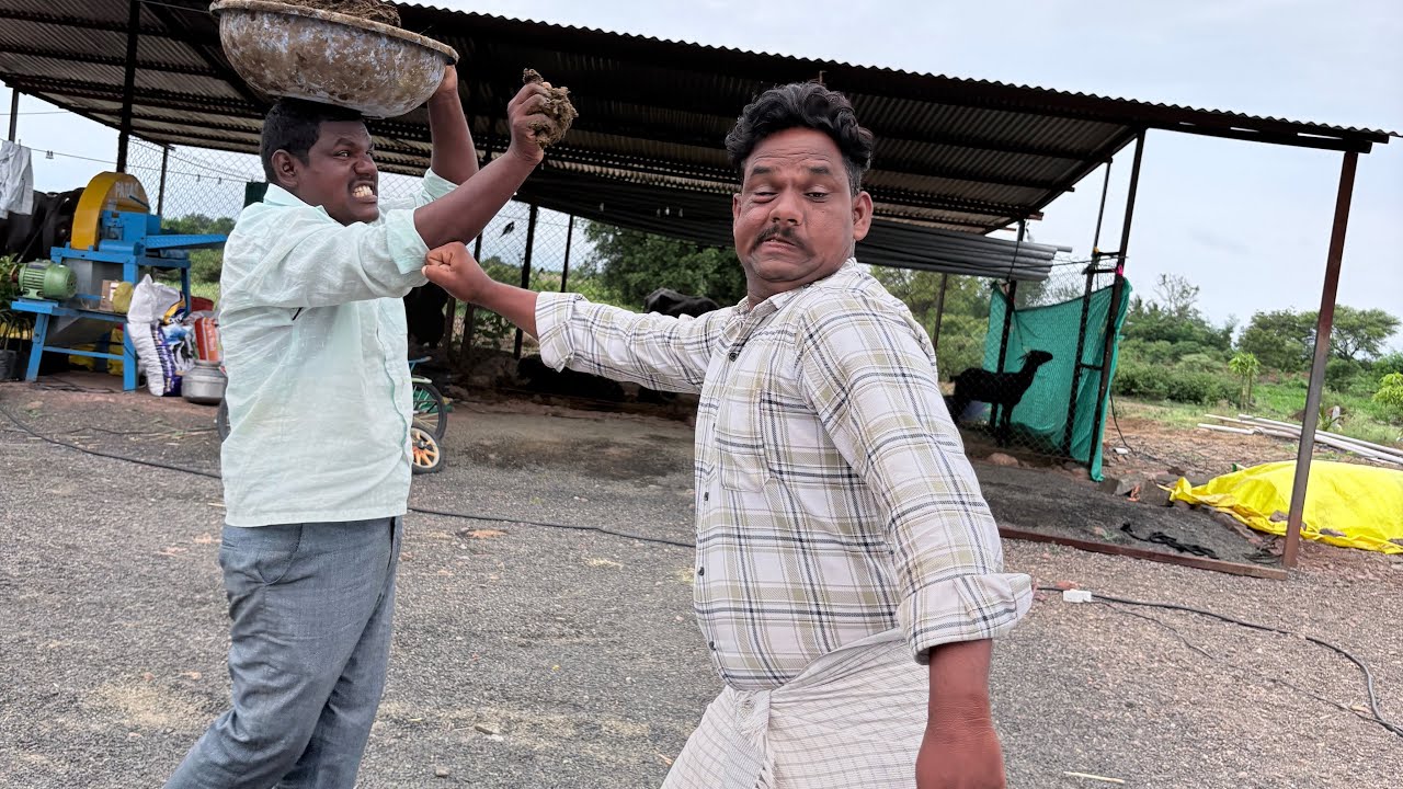 हानम्या बायकोचा बैल तू झालास बायकोच ऐकून सोप्यात शेण टाकल हानम्या फेडशील र कुठ तर 😭#गावठीनिलेशपुनम