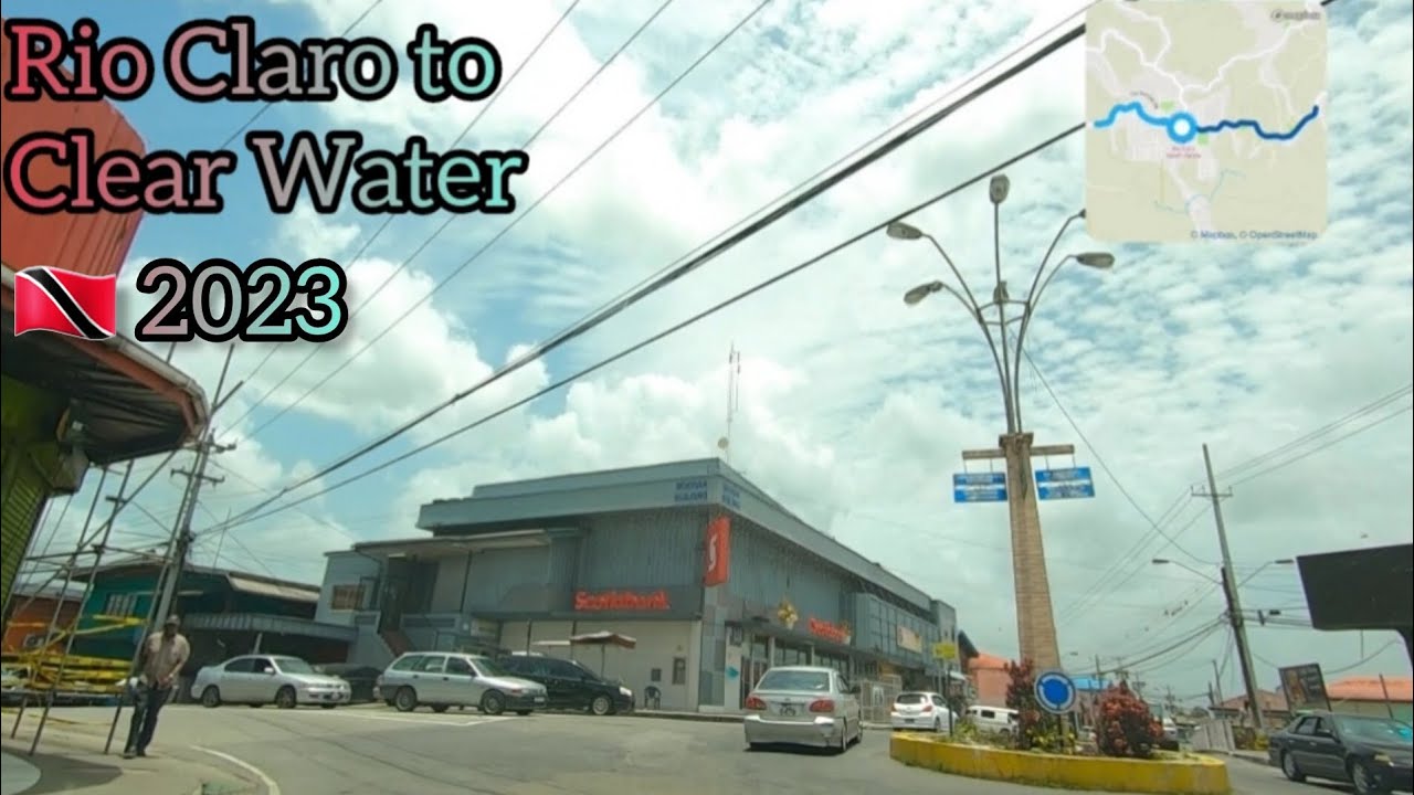 Drive from Rio Claro to Clear Water, Trinidad (June 2023)