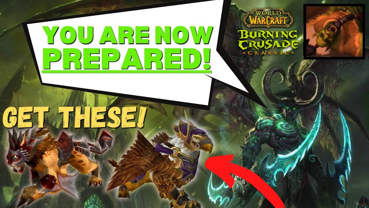 TOP 5 Tips to Make Gold While Leveling Up (and Beyond) in Burning Crusade Classic!