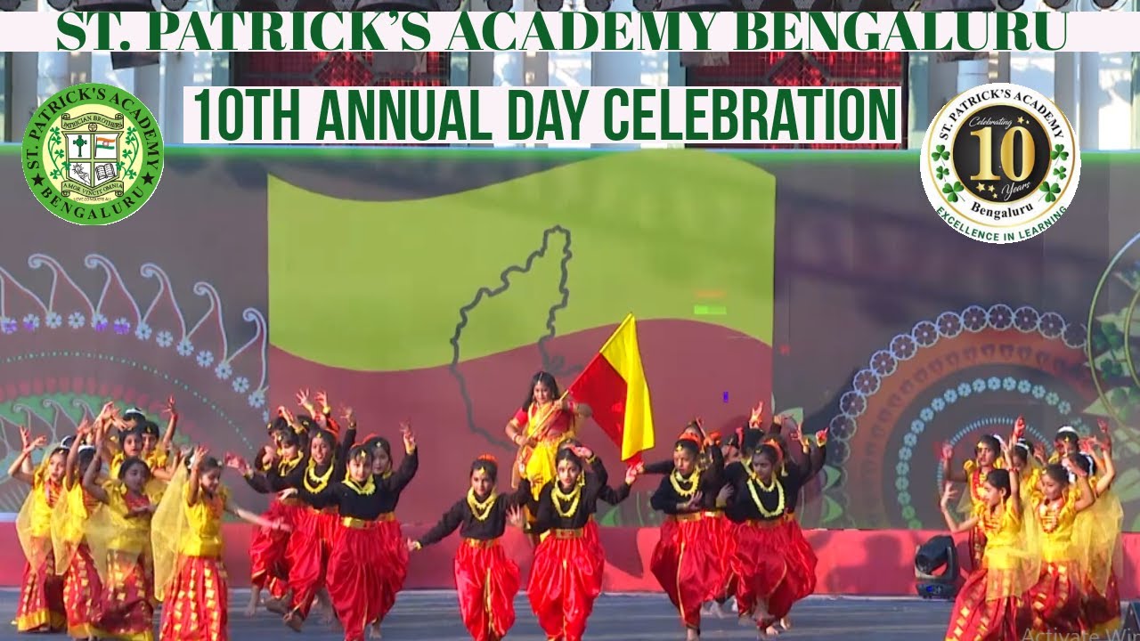 St. Patrick's Academy Bengaluru - 10th Annual Day Celebration 2019 - 2020 (Part 1)