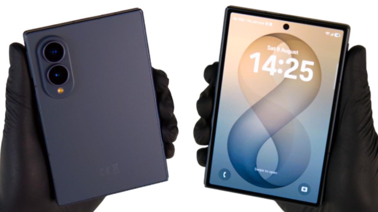 Unboxing The Samsung Galaxy Z Fold 8 - ASMR