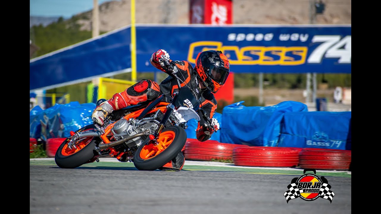 nos vamos al karting (gass 74) en (villena) 07/08/2022 pitbike
