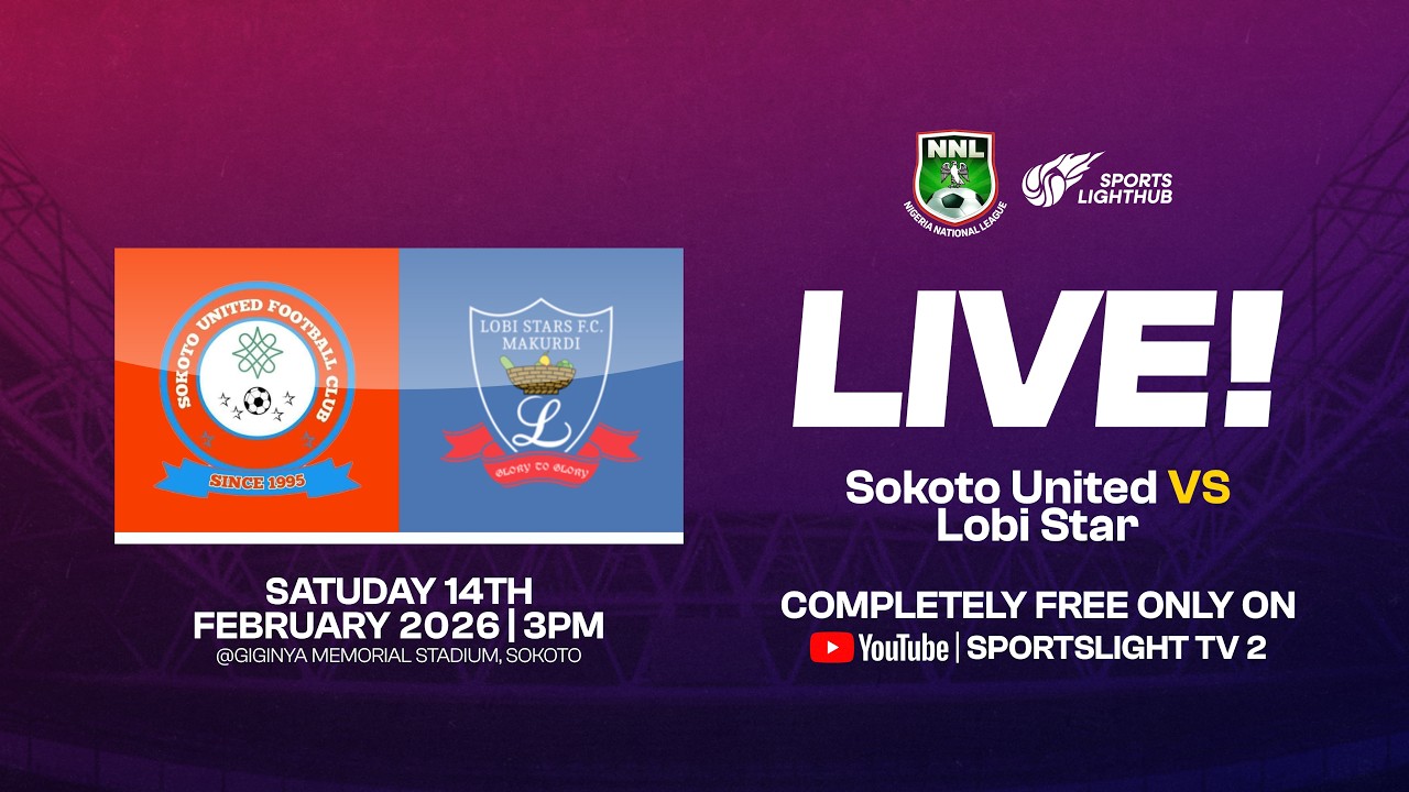 NNL26 WEEK 9 | SOKOTO UTD FC VS LOBI STARS FC