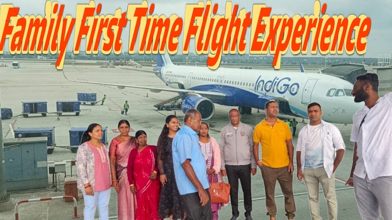 ✈️ Airport Visit for the First Time! with Family small Twist #airport #banglore #karnataka