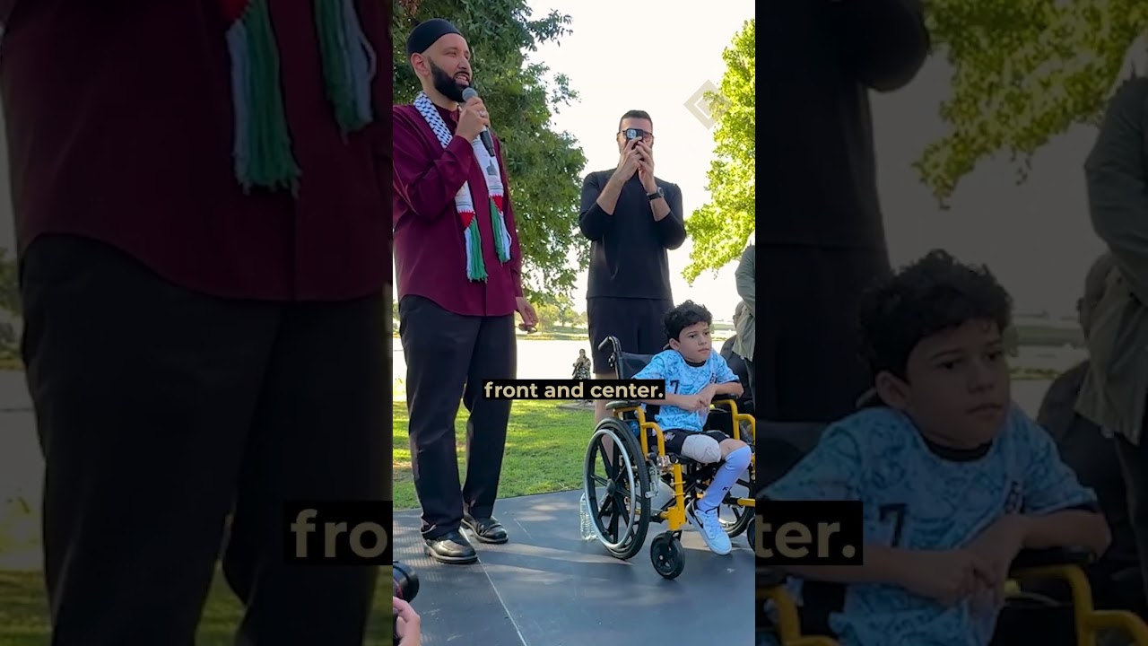 Motaz Azaiza and Omar Suleiman Join UNRWA Dallas Gaza 5K