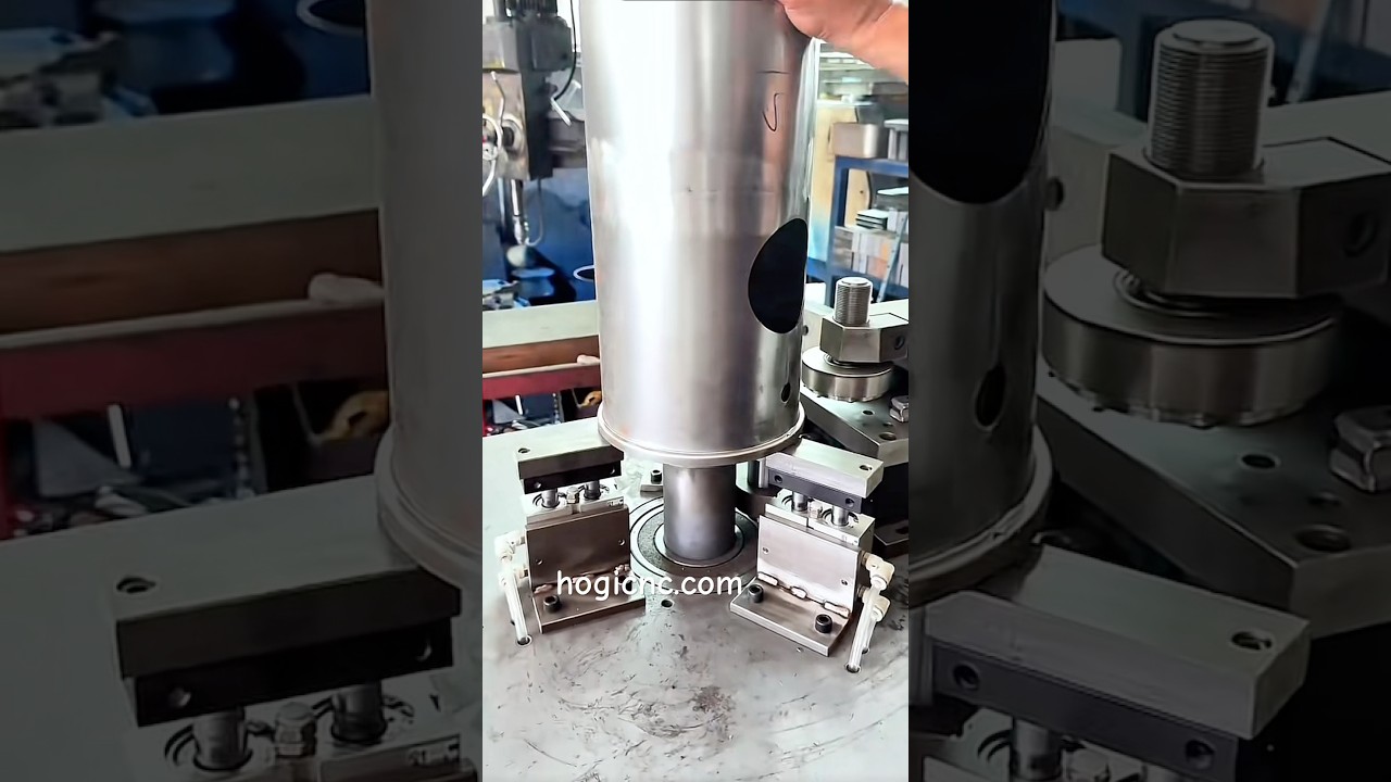 Hogi Flange flanging machine automatic flanging machine for stainless steel pipe duct cylinder tank