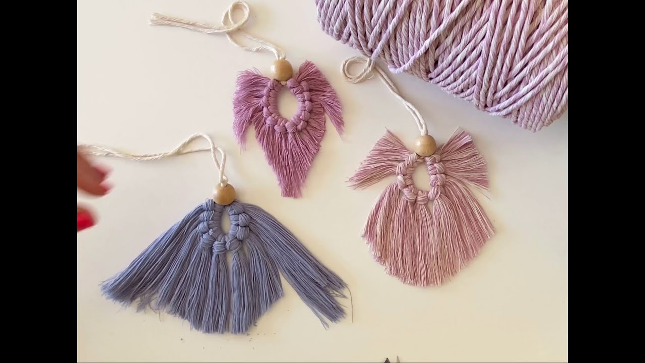 DIY Macrame Angel