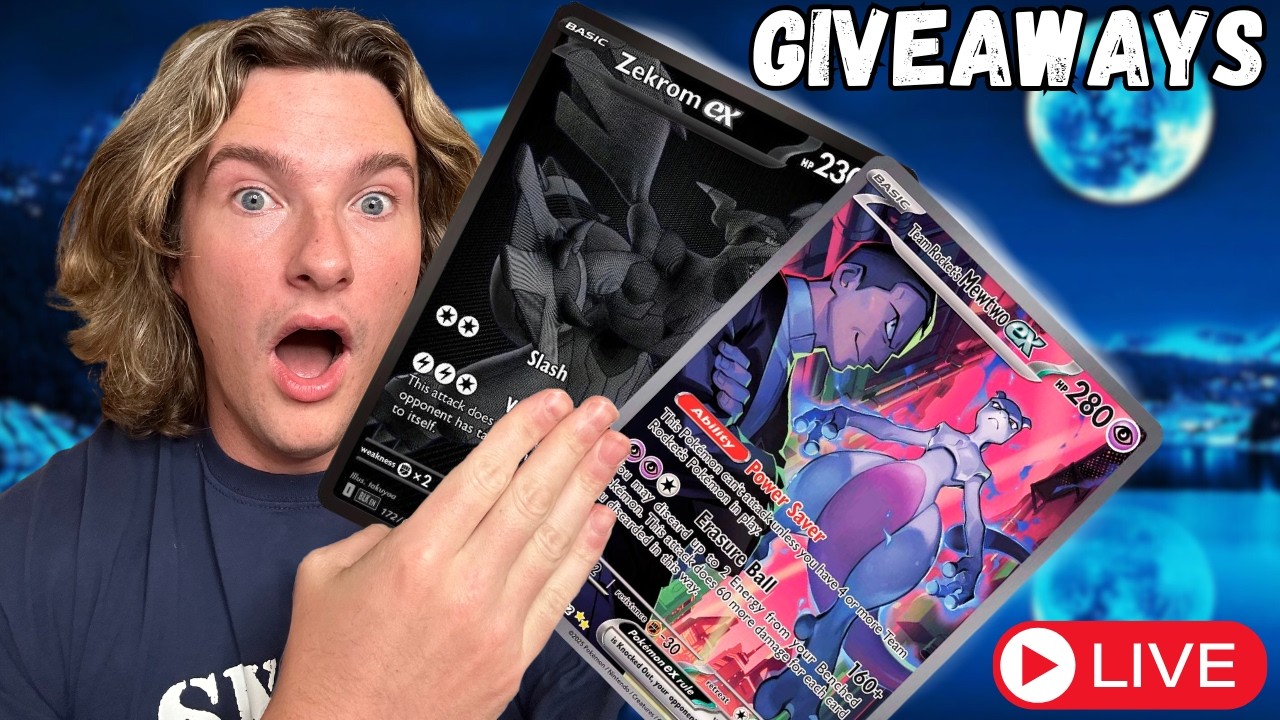 Hunting RARE Pokemon Cards WITH GIVEAWAYS!