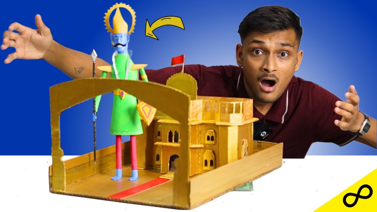 Ravan and Lanka for Dussehra making 