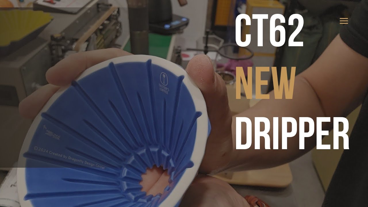 CT62 | New Dripper | Unbox and First Use Experiencer | Kin Grinder K6 #ct62 #k6 #山文62滤杯