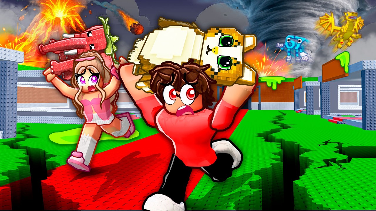 ROBLOX ВЫЖИВАЙТЕ В КАТАСТРОФАХ ДЛЯ ДРЯНЕЙ МОЗГА...