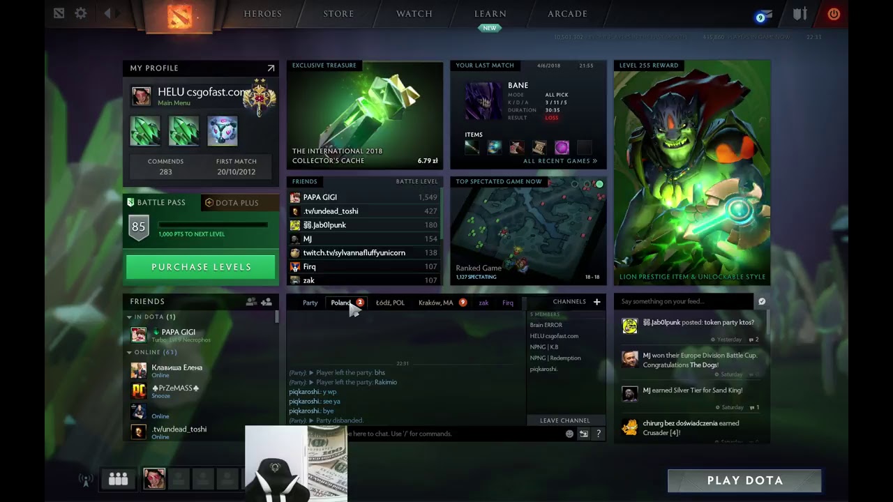 Dota 2 | Gierki z ziomkami Legend 2