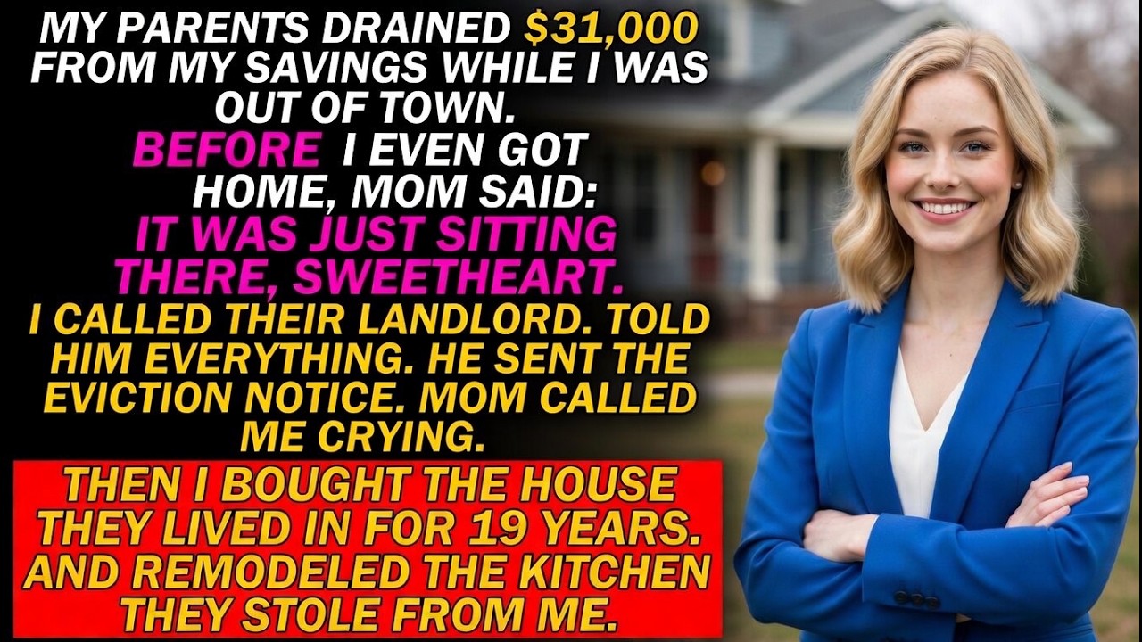 My Parents Stole $31,000 From My Savings While I Was At Work. So I Bought The House They'd Lived In