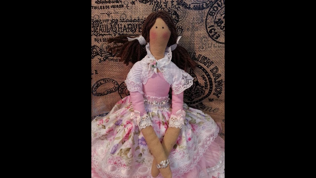 Tilda projects - meet precious Priscilla Tilda doll!