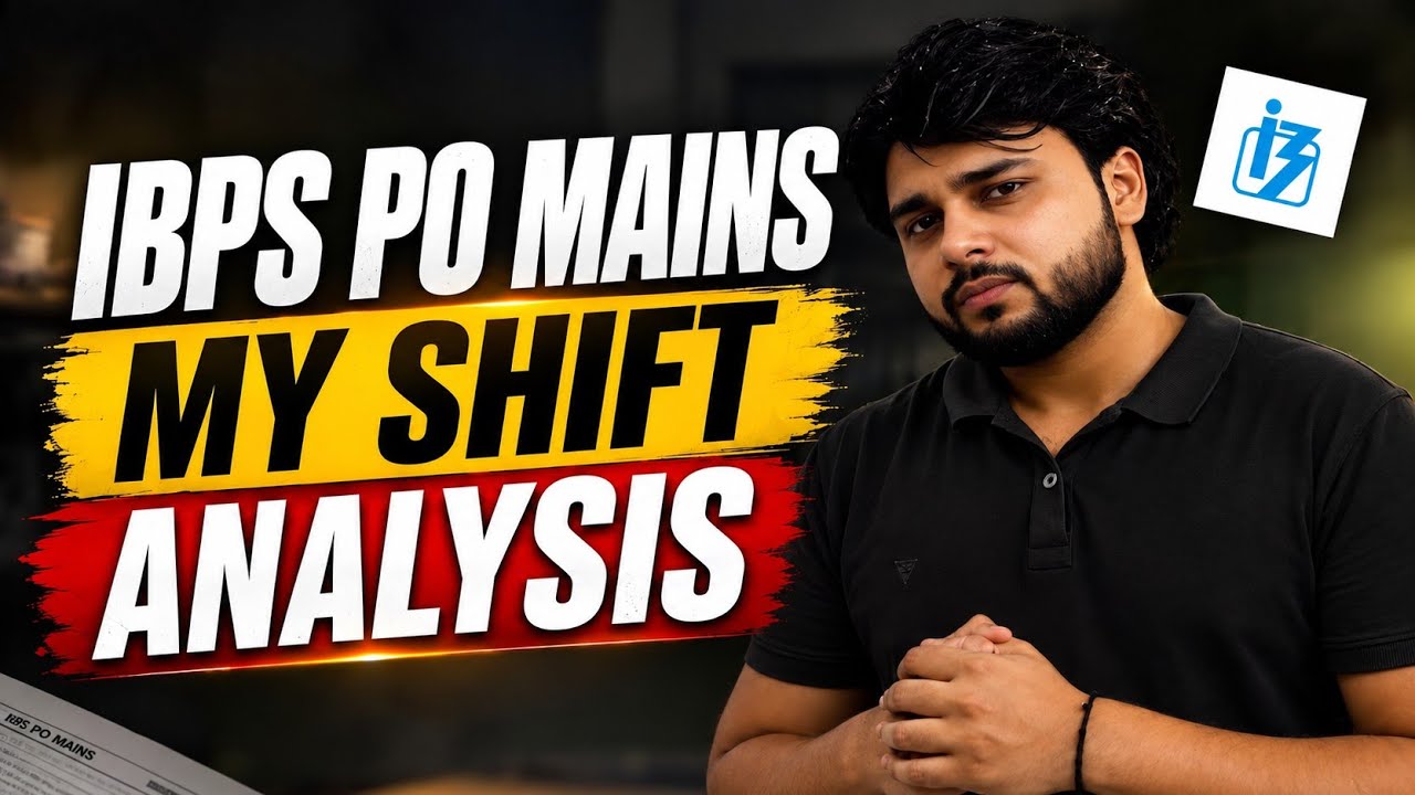 IBPS PO Mains 2026 My Shift Analysis✅🔥 | My Attempts...?🤔
