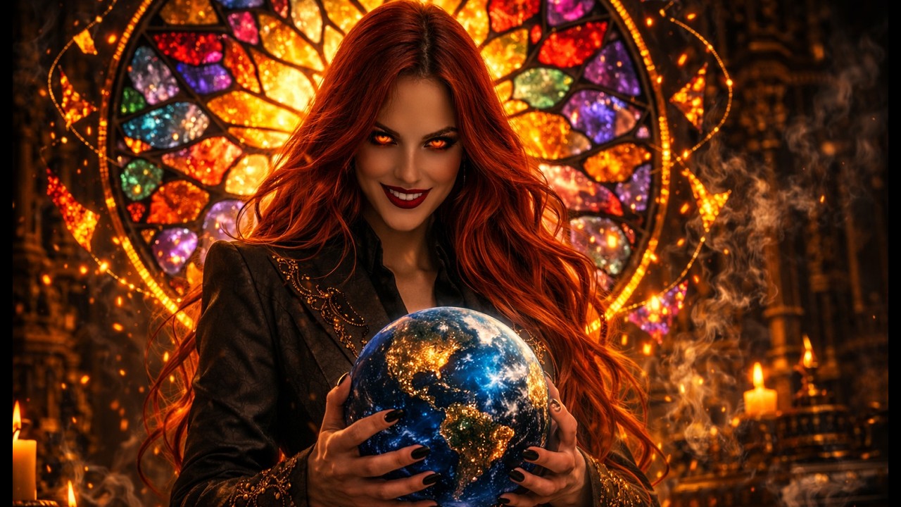 Accretion (Feat. Star Maiden) - Void Maiden (Official Music Video) | Electro-Swing Metal