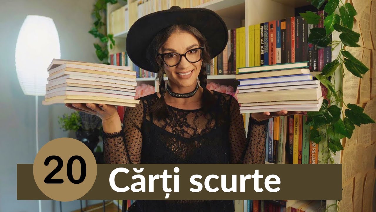 Recomandari de carti 📚 20 de romane scurte