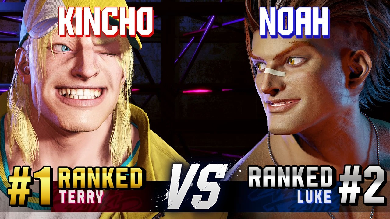 SF6 ▰ KINCHO (#1 Ranked Terry) vs NOAHTHEPRODIGY (#2 Ranked Luke) ▰ High Level Gameplay