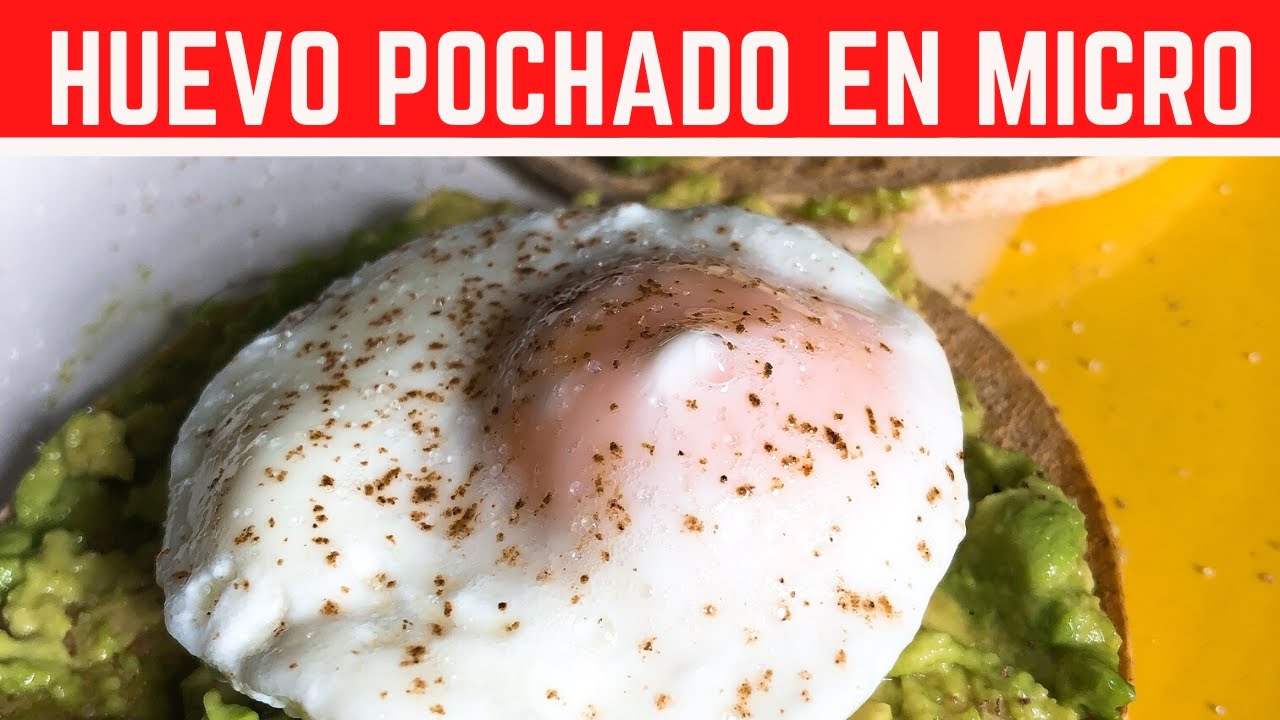 Como hacer Huevos pochados en microondas!