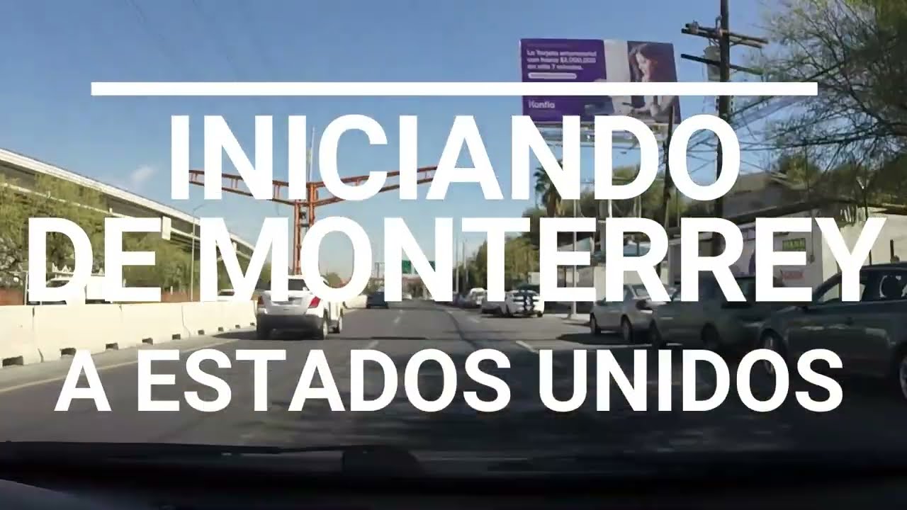 Cruzando de Monterrey a McAllen 12/2021