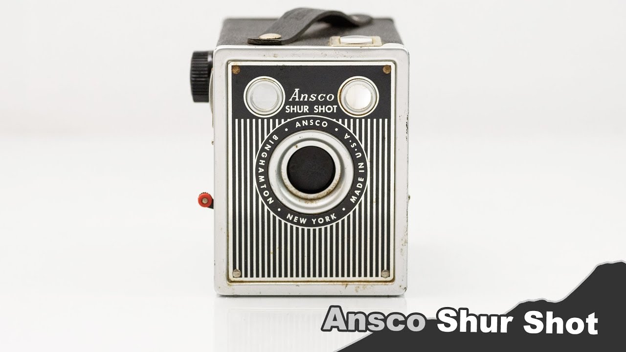 Ansco Shur Shot  - A super-fun box camera!