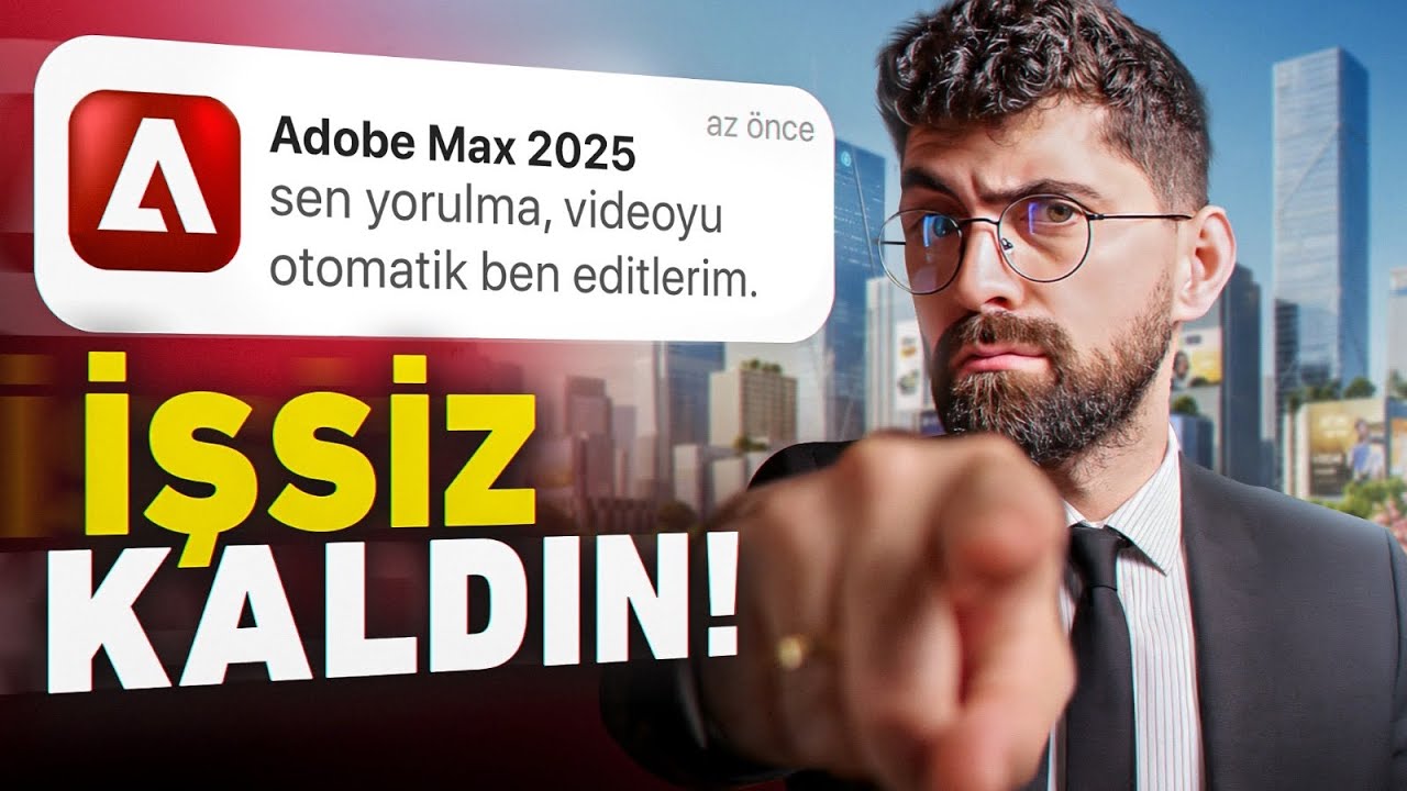 İŞSİZ KALDIN! ADOBE GELECEK YENİLİKLER!  