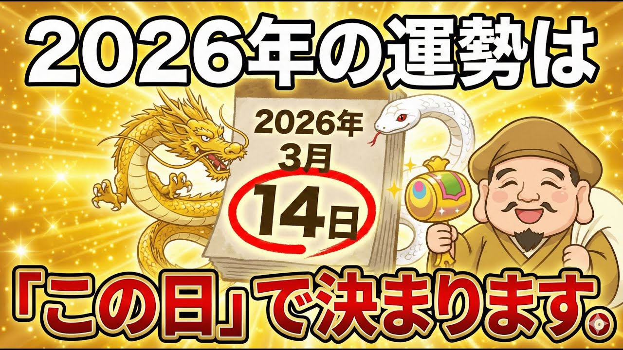 【2026年】※この日を逃すと一生の損。金運が爆発する「最強開運日」ランキングTOP5