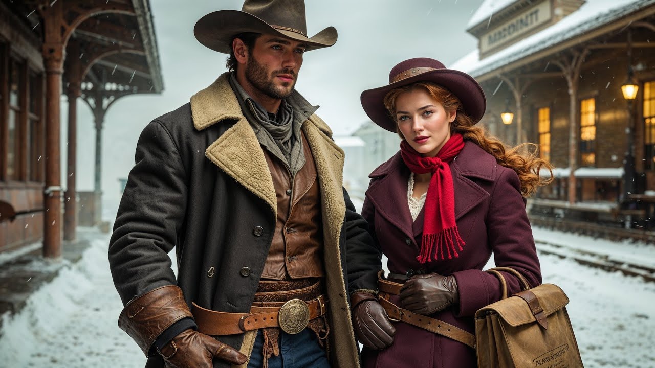 Mail-Order Bride Arrived During A Blizzard, Cowboy Waited At The Station For Three Days