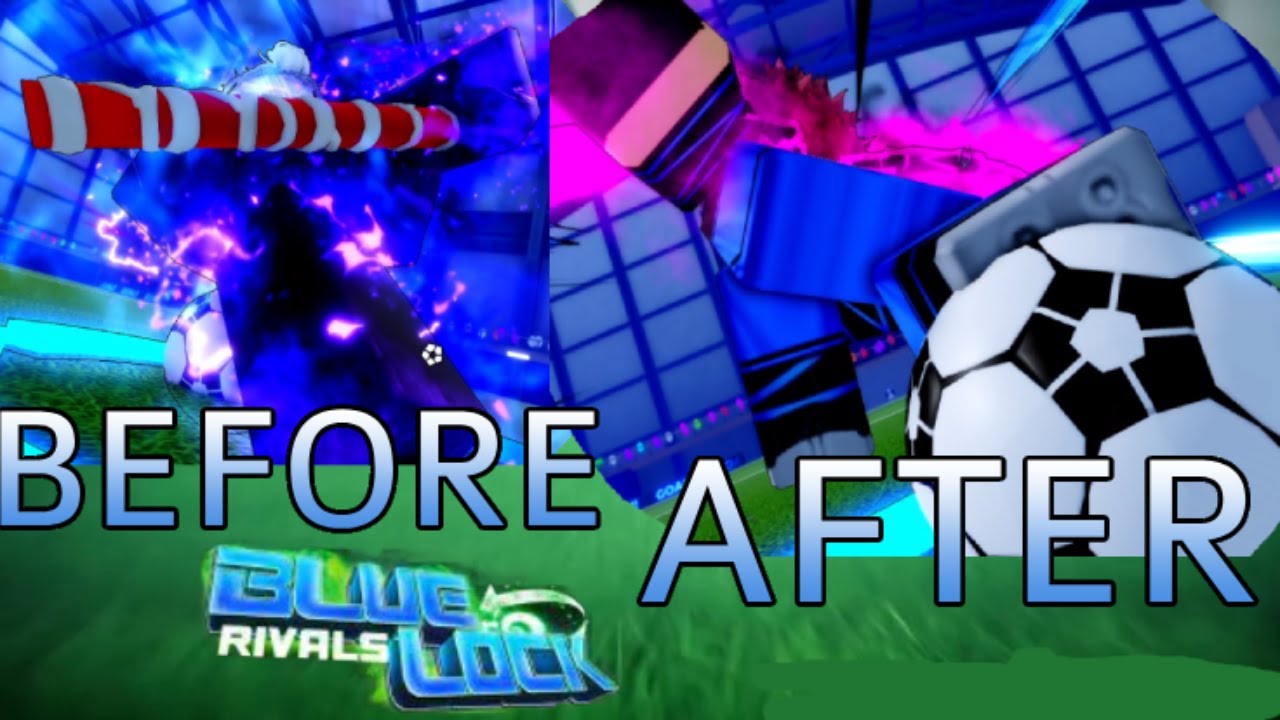 GAGAMARU AND CHIGIRI REWORK BEFORE/AFTER (Blue Lock Rivals)