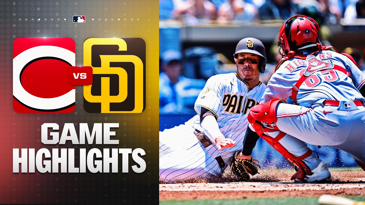 Reds vs. Padres Game Highlights (6/10/26) | MLB Highlights