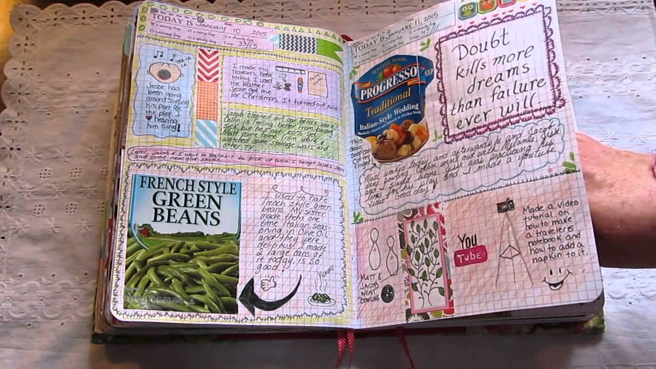 Fauxbonchi / Hobonichi Journal January Flip through