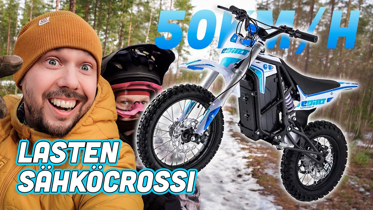 LASTEN SÄHKÖCROSSI 50 km/h – Yllättävän tehokas!