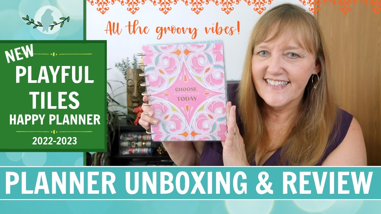 My NEW Playful Tiles Classic Vertical Happy Planner | Flip Through & Review