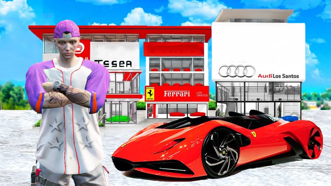 Am CONSTRUIT un nou ATELIER AUTO in GTA 5!