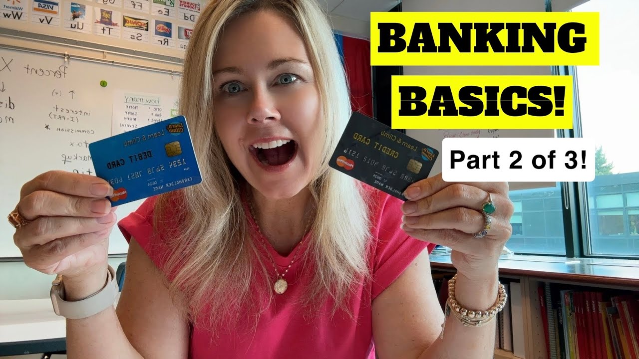💳 HOW TO DO BANKING! 💰PART 2 of 3! #english #learnenglish #money #bank #englishtips