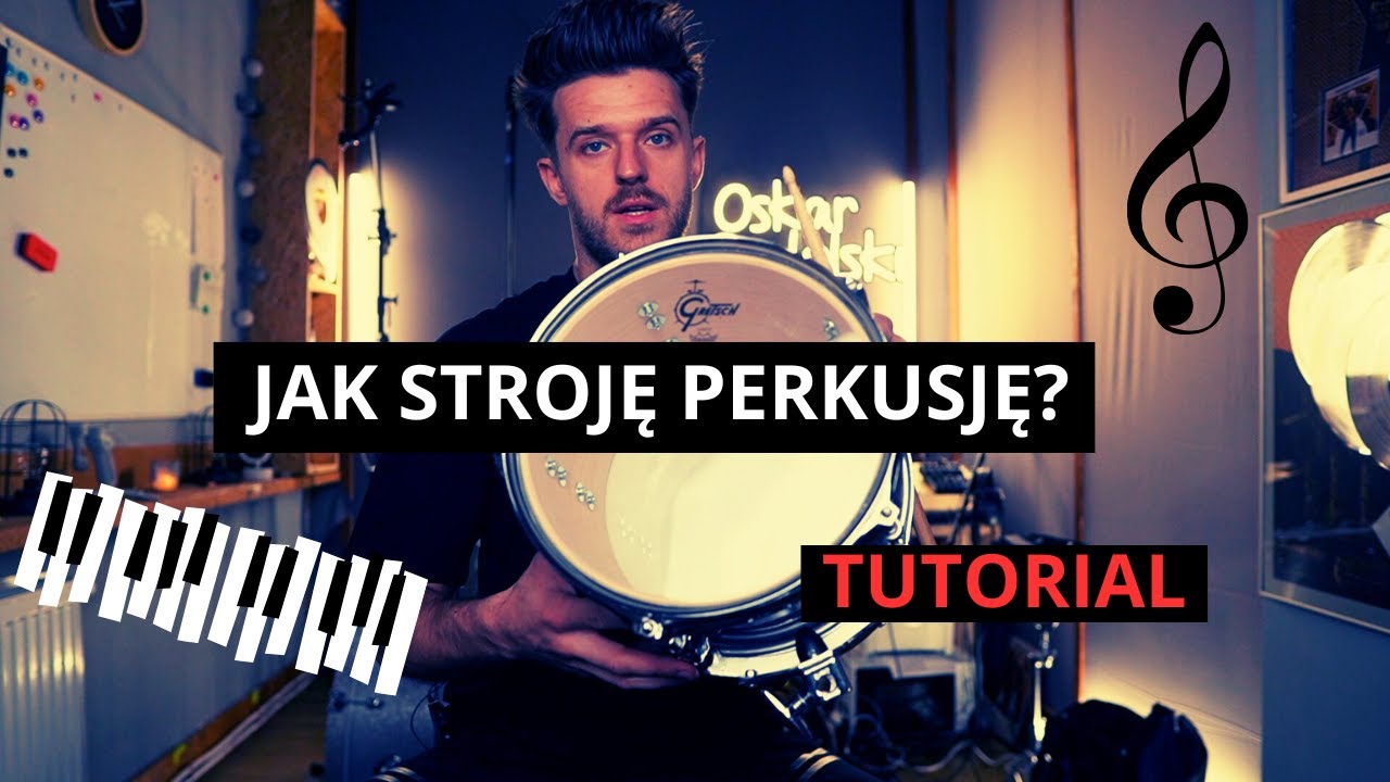 Jak nastroić perkusję? Tutorial z Oskarem Podolskim
