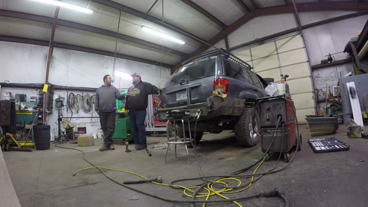 WJ Rear Bumper Build