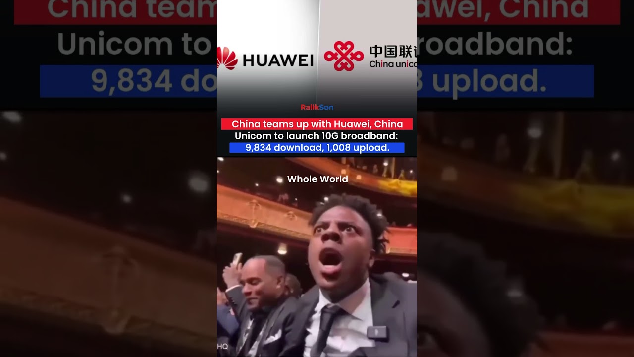 China Launches World’s First 10G Broadband Network!