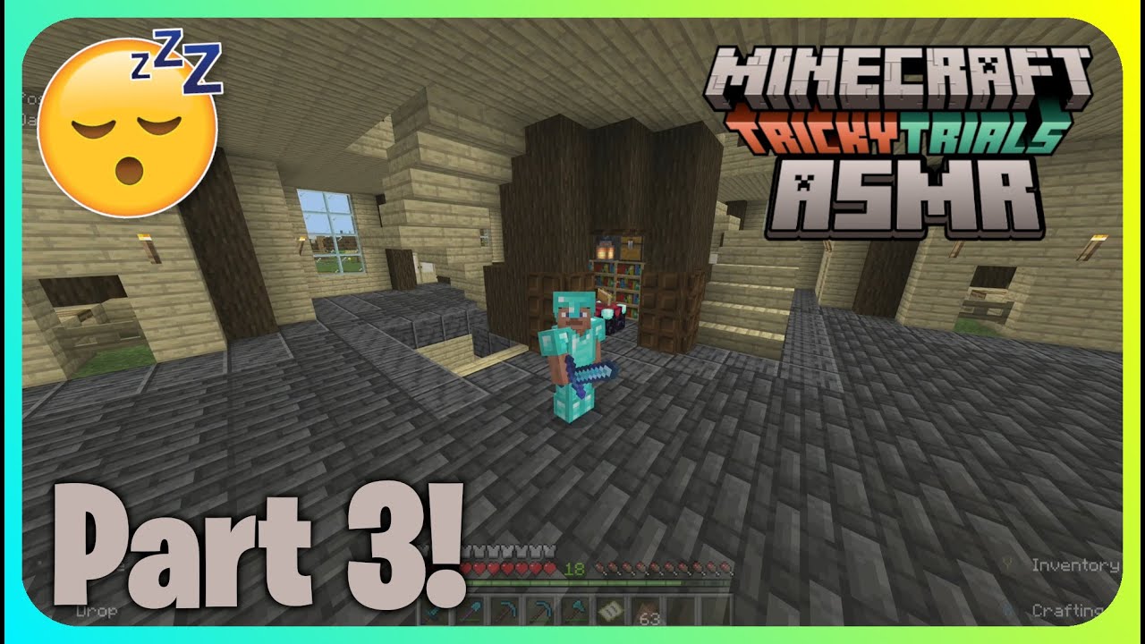 (ASMR Gaming) Minecraft Monday, эпизод 3! (Расслабляющий шёпот)